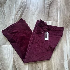 Time and Tru Deep Burgundy High Rise Pants
